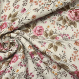 Double Gauze Fabric Flowers Mimosa