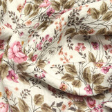 Double Gauze Fabric Flowers Mimosa