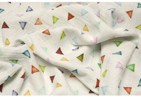 Double Gauze Fabric Triangulus