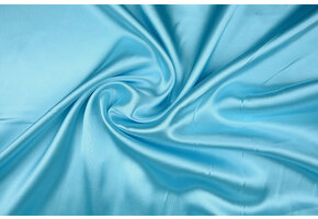 Poly Satin Light Aqua