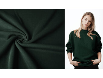 Sweatstoff Flaschengrün