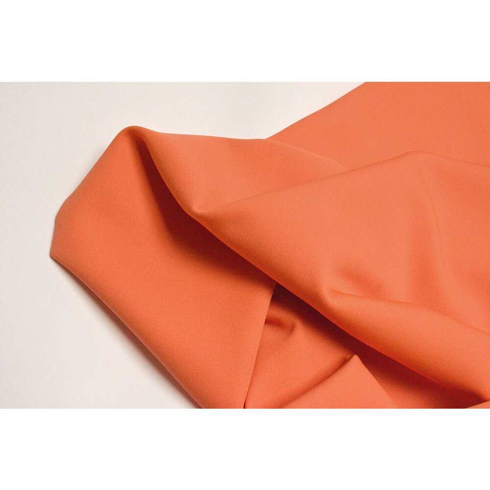 2Way Crepe Stretch Oranje YES Fabrics
