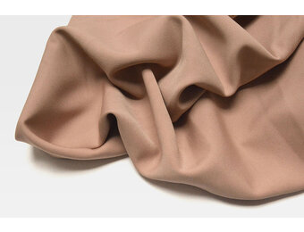 2-Way Crepe Stretch Rosa-Braun