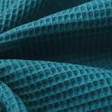 Waffle Pique Light Petrol