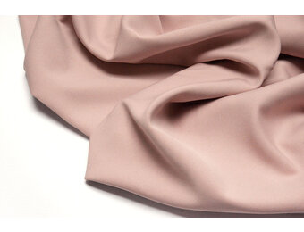 2-Way Crepe Stretch  Licht Oud Roze