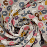 Double Gauze Fabric Panther Grey