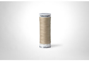 Gütermann Garn Polyester Dunkelbeige 200 meter
