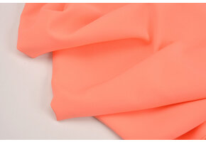 2-Way Crepe Stretch Fluor Koralle