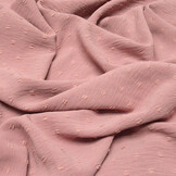 Dobby American Crêpe Carlijn Oud Roze