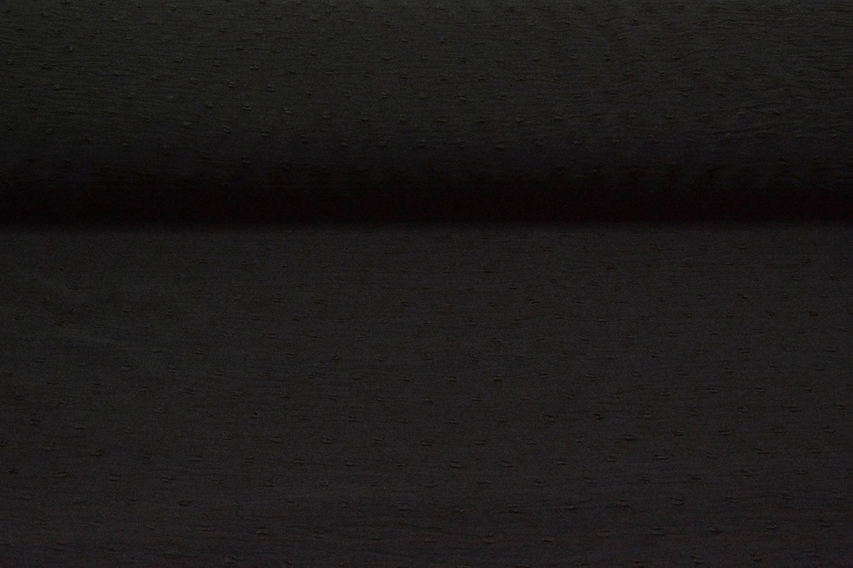 Dobby American Crêpe Carlijn Black