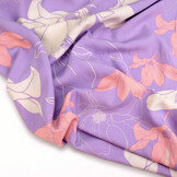 100% Viscose Annika Flowers Lilac