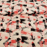 100% Viscose Brashi Red