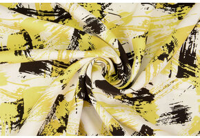 100% Viscose Brashi Geel