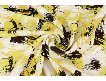 100% Viscose Brashi Yellow