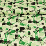 100% Viscose Brashi Groen