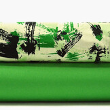 100% Viscose Brashi Green