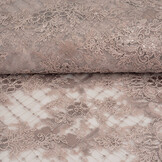 Mesh Embroidered  Sequins Quenya Old Lilac