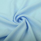 Crêpe Georgette Baby Blau