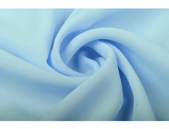 Crêpe Georgette Baby Blau