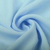 Crêpe Georgette Baby Blauw