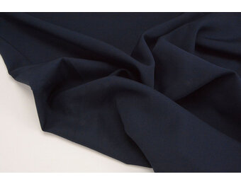 2-Way Crepe Stretch Polizei Blau