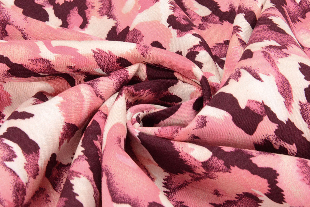 100% Viskose Mavara Rosa