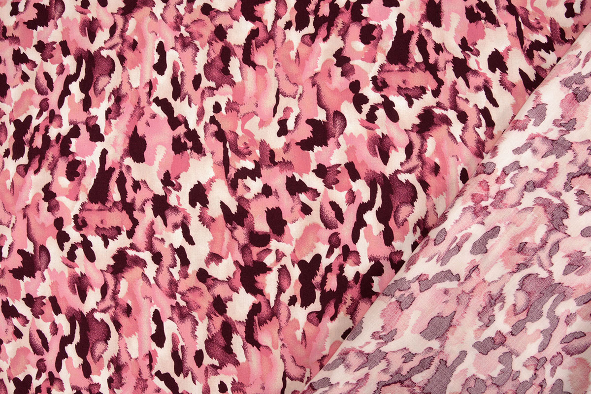 100% Viskose Mavara Rosa