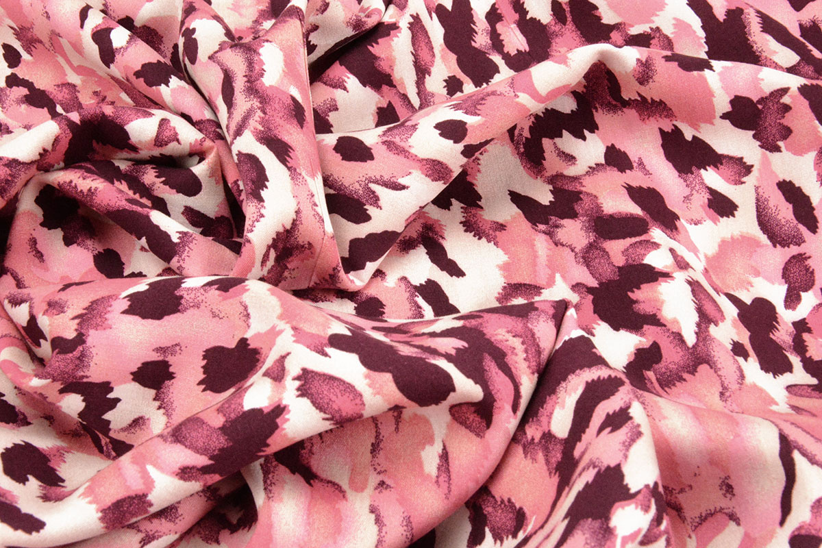 100% Viskose Mavara Rosa