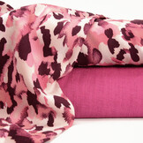 100% Viscose Mavara Pink