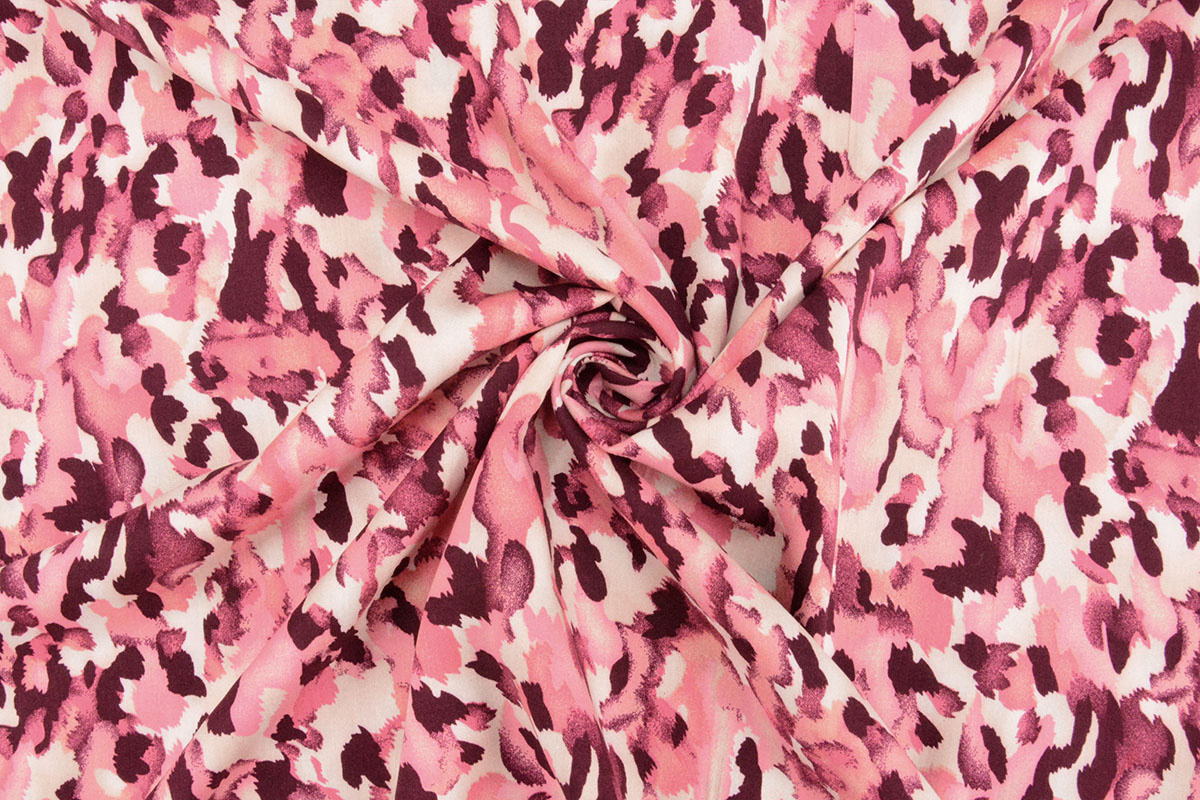 100% Viskose Mavara Rosa