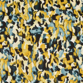 100% Viscose Mavara Petrol Yellow