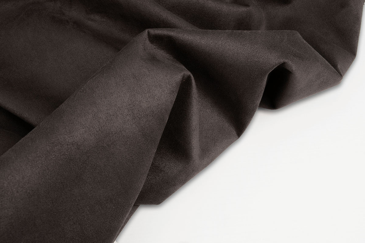 Light Scuba Suede Donker Bruin Grijs