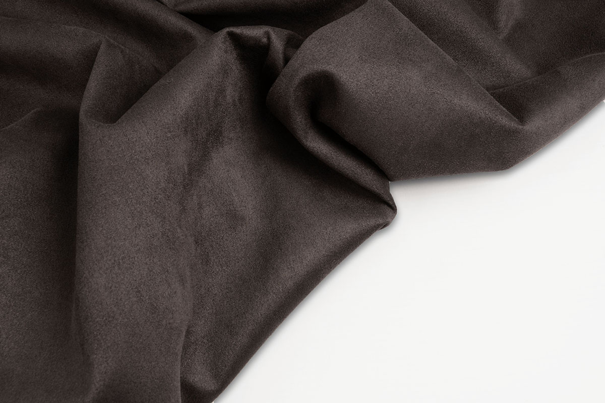 Light Scuba Suede Donker Bruin Grijs