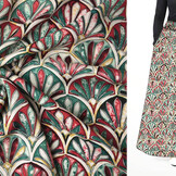 100% Viscose Terazi Green