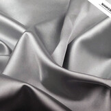 Stretch Satin Hellgrau