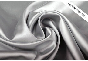 Stretch Satin Hellgrau