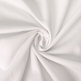 100% Washed Cotton Voile White