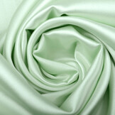 Stretch Satijn Oud Mint Groen
