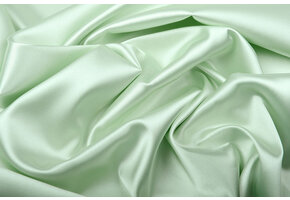 Stretch Satin Old Mint Green