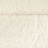 Broderie Katoen Misty Creme