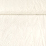 Embroidery Cotton Melanie Creme
