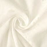 Broderie Katoen Melanie Creme