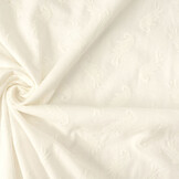 Broderie Katoen Mandy Creme