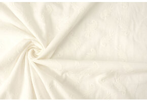 Embroidery Cotton Mandy Creme