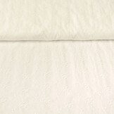 Broderie Katoen Leonora Creme