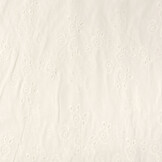 Stickerei Baumwolle Leila Creme