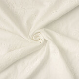 Embroidery Cotton Leila Creme