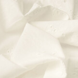 Broderie Katoen Leila Creme