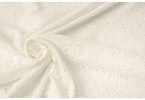 Embroidery Cotton Leanne Creme