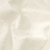 Broderie Katoen Leanne Creme